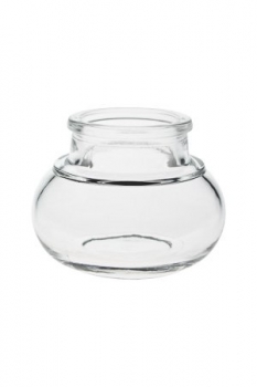 Korkenglas 40 ml rund bauchig  Lieferung ohne Kork, bei Bedarf bitte separat bestellen!